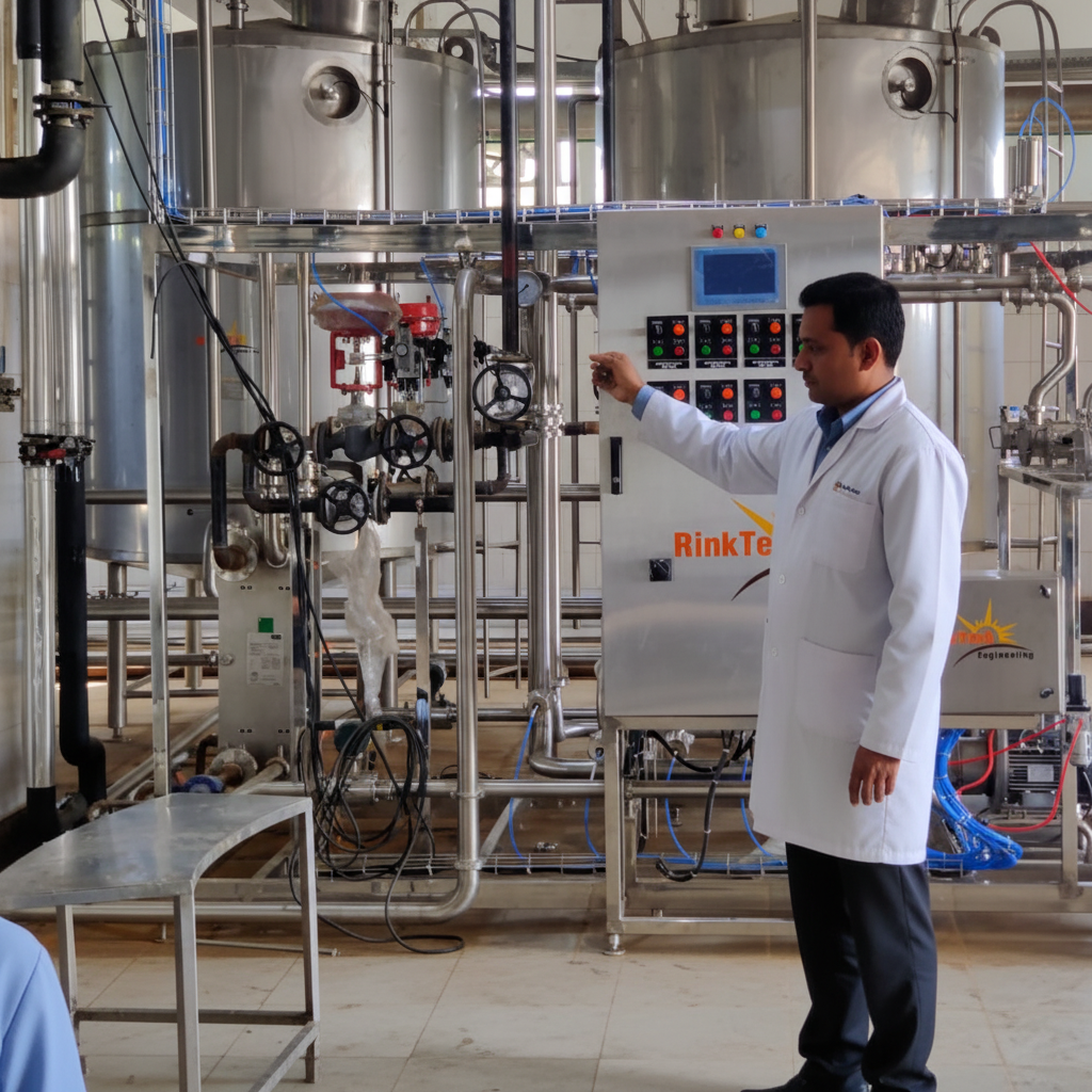 Fully automatic / manual CIP system 3